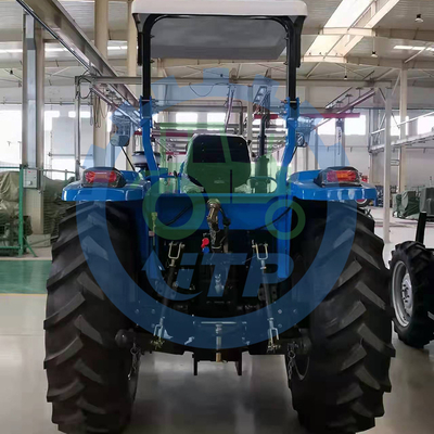 Droge Wrijving 120hp Mini Farm Tractor For Agriculture 4x4