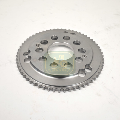 Vervangende voorassen Ring Gear 84270062 voor backhoe-ladingonderdelen 60T