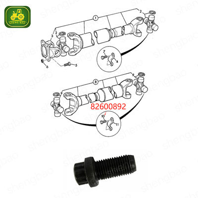 Deeltjes aandrijfas 82600892 Bolt 3/8 UNF x 3/4 Voor tractor