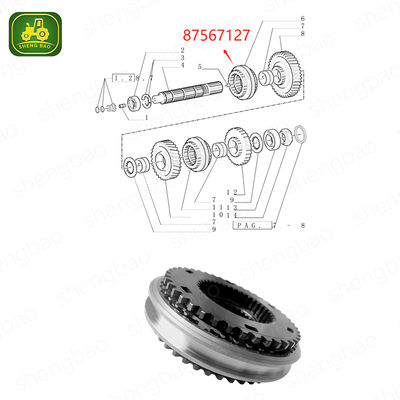 Centrale reductie-onderdelen 87567127 Synchronisator voor tractor