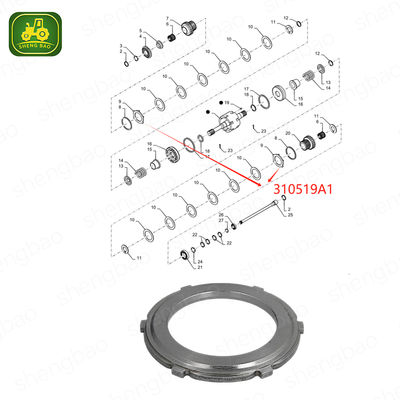 PTO-asonderdelen 310519A1 Intermediate Disc 97*146*10.2mm 6T Voor laadmachine