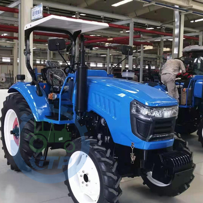 75HP Aandrijving de met 4 wielen van Mini Agricultural Farm Tractors 2860 KG