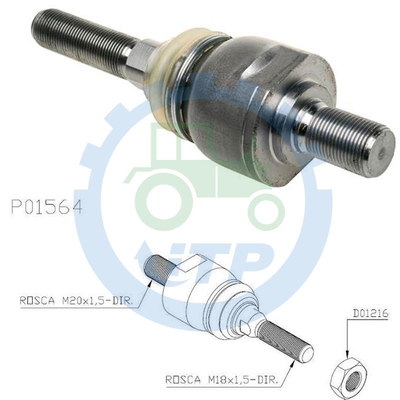 Kogelgewricht 85805975 voor Nieuw Holland LB75 LB90 LB110 555E 575E 655E
